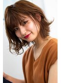小顔カット＿マニッシュ ＿美髪 ＿フレンチボブ＿ネイビーカラー