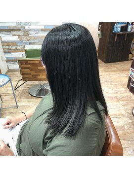 ハウオリ ヘアーワークス(Hauoli hair works) ツヤサラストレート