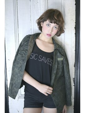 マノン バイ エイチ(MANON by H) 《MANON》ミニマムボブ×ウェーブ