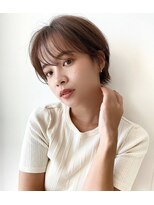 ノンダメージサロン ステラバイボヌール(Stella by Bonheur) stylist大山）ヘルシーショート◎ブラウンベージュ