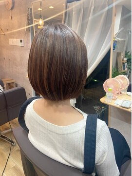 エルド(eld) 白髪ぼかしハイライト×アンバーベージュ　伊丹　武庫之荘