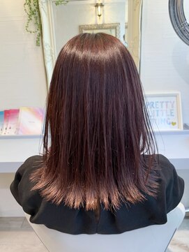 ラ ブランシュ 大宮(La Blanche) 大宮/ミニウルフ/テラコッタ/デジタルパーマ/くすみブルー/前髪