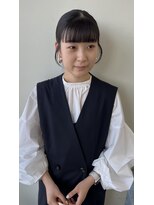 ヨロヘアー(YOLO hair)&nbsp;ぷつっとバングと後毛