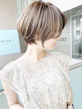 アンド ストーリーズ(&STORIES) 可愛い小顔ひし形クビレ丸み/20代/30代/40代/ショート/ボブ(蘭)