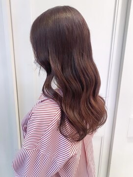 へアメイクワンプラス 四日市(HAIR MAKE ONEplus) 大人可愛い/透明感カラー/ピンクブラウン学割24U24