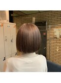 #ショコラアッシュ#ヘルシースタイル#ふんわりカール