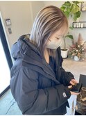 バレイヤージュカラーケアブリーチシャドールーツハイライト