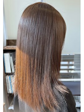 ザ カラー ラボ(THE COLOR LABO) 髪質改善　酸熱トリートメント　韓国ロングヘア