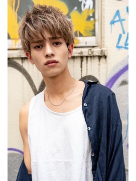 ハバナ 渋谷(HAVANA) モテる束感/ハイトーンツーブロックマッシュ/ハイライト