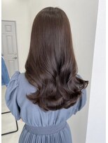 ソヨン 南草津店(SOYON)&nbsp;【お客様スタイル】ツヤカラー　くすみブラウン