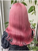 【ブリーチカラー♪♪】ペールピンクカラー♪♪