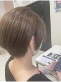 丸みボブ