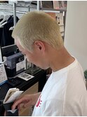 メンズハイトーンスパイキーショートメンズブリーチカラー韓国