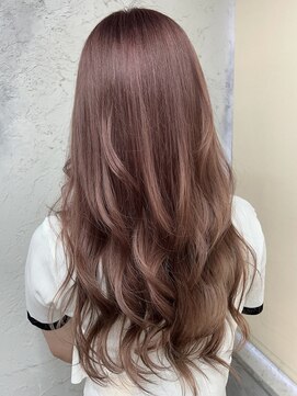 ヘアスタジオニコ(hair studio nico...) pink beige