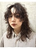 パーマロングパーマロングウルフパーマレイヤーパーマ
