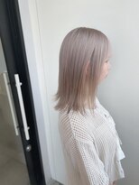 リグ 横浜(Lig.)&nbsp;ホワイトグレージュくすみベージュニュアンスカラーミルクティー