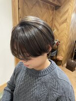 ティピ(tipi) 透け感グレージュ