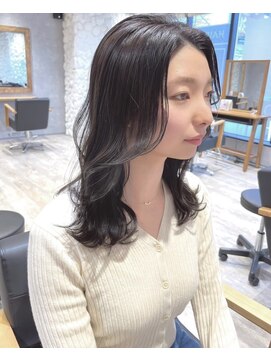 モアナバイヘッドライト 綱島店(Moana by HEADLIGHT) Moana【綱島】#艶カラー#ツヤ髪#レイヤー#韓国風#韓国ヘア