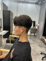メンズサロン キング 梅田店(Men’s salon K!ng)&nbsp;波巻きツイストスパイラルパーマ/フェザーパーマ/眉毛/メンズ