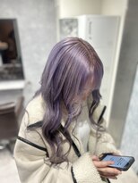 グラッジ 池袋(GLADGE)&nbsp;ホワイトラベンダー シルバー ハイトーン池袋