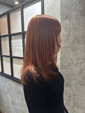 アイビーヘアー(iB HAiR) ブラッドオレンジカラー/レイヤーヘア