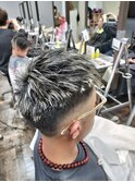 メンズメッシュシルバー