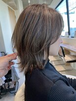 コンティロミー(CONTI ROMMY.)&nbsp;くびれウルフ◎細めハイライト/ミディアムヘア2☆0代～50代