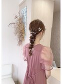 お呼ばれヘアセット 152