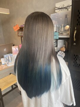 アチーブリス(achieve Liss) ブリーチ必須シルバー×ブルー