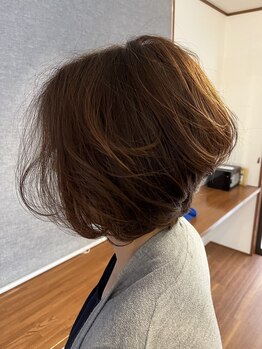 ジョワ(Joie)の写真/【電話予約◎】マンツーマン施術で髪質や希望を見極め、あなたの魅力を最大限に引き出します*