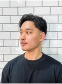 大人ツーブロックショート
