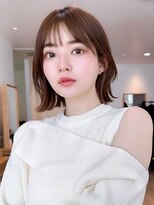 セイドット オモテサンドウ(Say. omotesando)&nbsp;Say.外ハネボブくびれボブひし形ボブグレージュアッシュ表参道