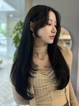 クム(kumu) 【kumu】レイヤーカット/オリーブ/ベージュ/グレージュ/透明感