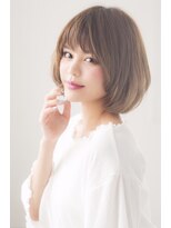 ロッコ(ROCCO)&nbsp;大人可愛い　ショートボブ×ベージュ　[八王子]ROCCO