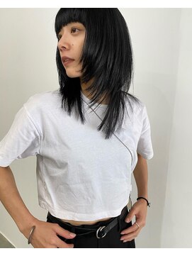 プロス(Pros) 表参道/ブリーチなし／レイヤーカット/フェイスレイヤー