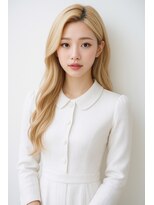 リリノ 豊中曽根店(Lirino.Co)&nbsp;羽エクステ×ブリーチ透明感透明感カラー