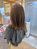 ユニ バイ マグ 長野店(Uni.by Mag)&nbsp;艶髪◎大人可愛いオリーブブラウン×ミディアムレイヤー