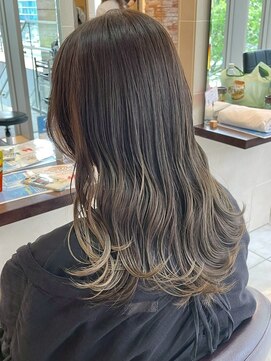 ルページ 千葉(lpage) 髪質改善/顔周りレイヤーカット/グレージュ[千葉/千葉駅]