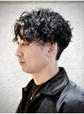 スパイラルパーマ