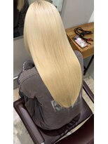 ラボアン 梅田店(lab.em.)&nbsp;ハイトーン艶髪スタイル