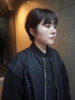 カシ 中目黒(CASI)&nbsp;コンパクトショート/地毛風/ブラウンヘア/耳掛けショート