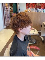 アース 会津若松店(HAIR&MAKE EARTH)&nbsp;無造作ショートパーマ