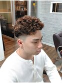 【外国人風】強めカール×ハイフェード