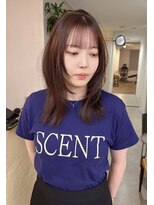 クイ(quii) 透明感ベージュカラー×顔まわりで差がつく韓国レイヤー