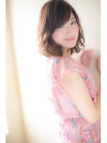 モッズ ヘア 福岡姪浜店(mod's hair)&nbsp;*mod's姪浜*…ぐっと可愛らしさＵＰ！な‥ふわミディc