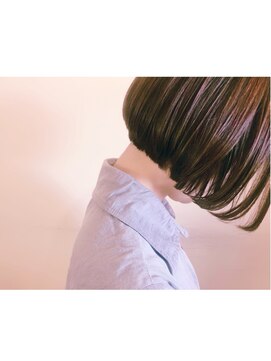 ヘアーアンドリラクゼーション オブジェ(hair&relaxation obje) 前下がりボブ