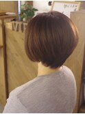 前下がりグラデーションボブ
