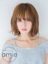 アミ 橋本(amie)&nbsp;無邪気なカールボブ[イルミナカラー/ヘルシーレイヤー]