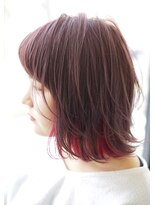 シーン(hair design SCENE)&nbsp;≪谷添担当≫モーブピンク×ピンクで一味違うお洒落に♪