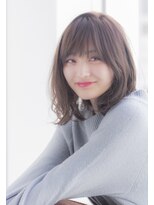 ラフ フロム ガーデン(Laf from GARDEN)&nbsp;【寺尾拓巳】大人かわいいグレージュくびれレイヤーミディアム